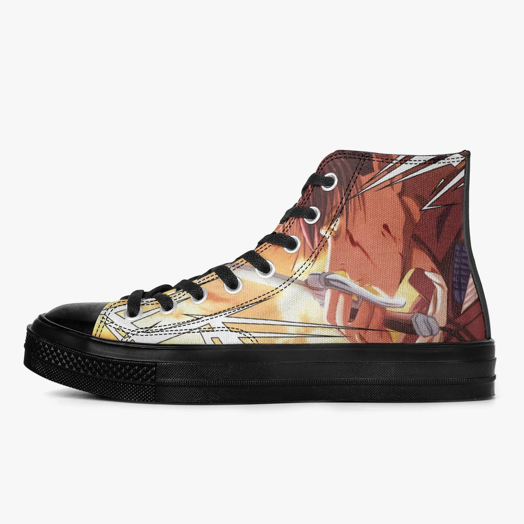 Attack On Titan Levi Ackerman A-Star High Anime Shoes _ Attack On Titan _ Ayuko