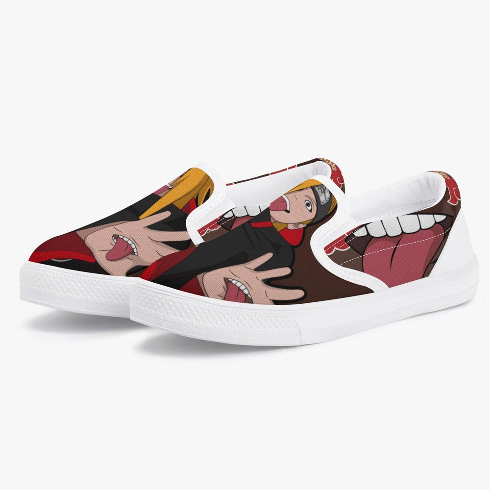 Naruto Shippuden Deidara Kids Slipons Anime Shoes _ Naruto _ Ayuko