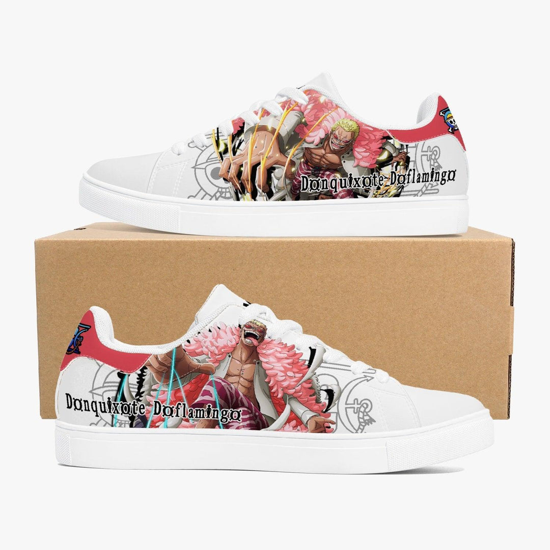 One Piece Donquixote Doflamingo Skate Anime Shoes _ One Piece _ Ayuko