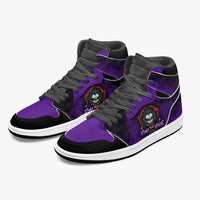 Thumbnail for Death Note Ryuk Purple JD1 Mid Anime Shoes _ Death Note _ Ayuko