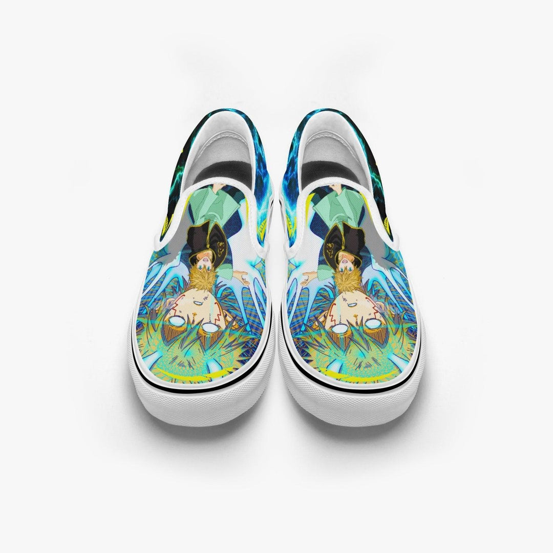 Black Clover Luck Voltia Slip Ons Anime Shoes _ Black Clover _ Ayuko