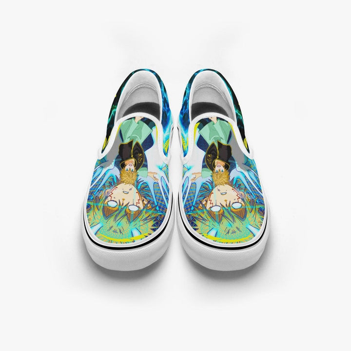 Black Clover Luck Voltia Slip Ons Anime Shoes _ Black Clover _ Ayuko