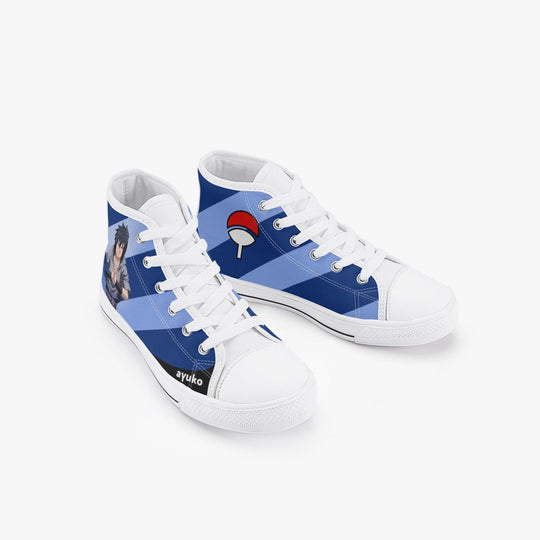 Naruto Shippuden Sasuke Kids A-Star High Anime Shoes _ Naruto _ Ayuko