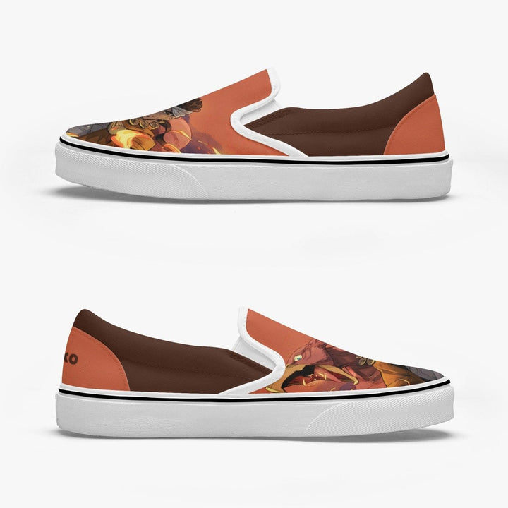 JoJo's Bizarre Adventure Mohammed Avdol Slip Ons Anime Shoes _ JoJo's Bizarre Adventure _ Ayuko