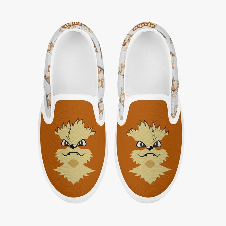 Pokemon Arcanine Kids Slipons Anime Shoes _ Pokemon _ Ayuko