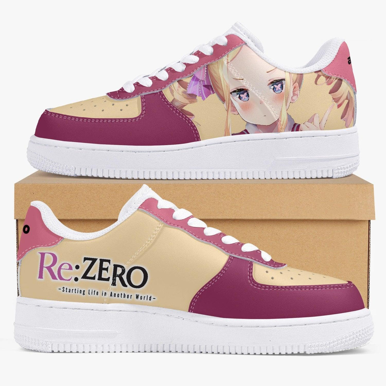 Re:Zero Beatrice Air F1 Anime Shoes _ Re:Zero _ Ayuko