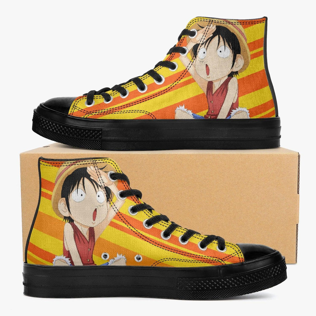 One Piece Luffy A-Star High Anime Shoes _ One Piece _ Ayuko