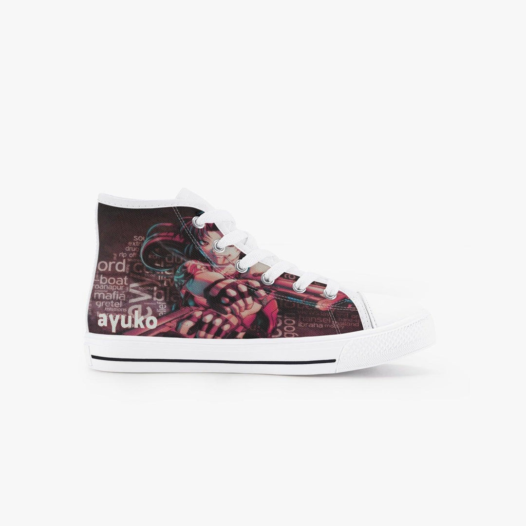 Black Lagoon Revy Kid’s A-Star High Anime Shoes _ Black Lagoon _ Ayuko