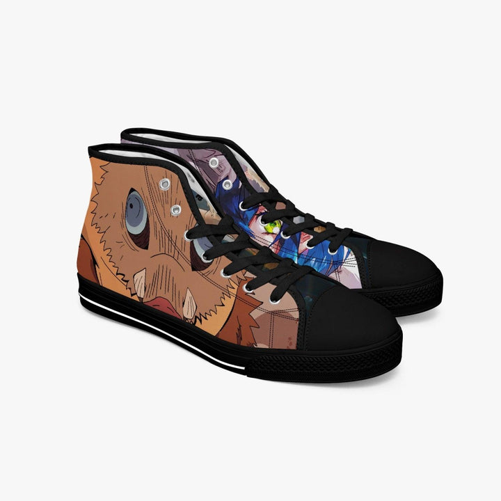 Demon Slayer Hashibira Inosuke A-Star Mid Anime Shoes _ Demon Slayer _ Ayuko