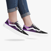 Thumbnail for Death Note Death Note Purple V-OK Anime Shoes _ Death Note _ Ayuko