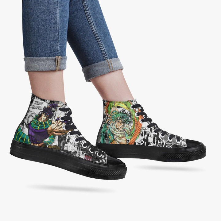 JoJo's Bizarre Adventure Joseph Joestar A-Star High Anime Shoes _ JoJo's Bizarre Adventure _ Ayuko