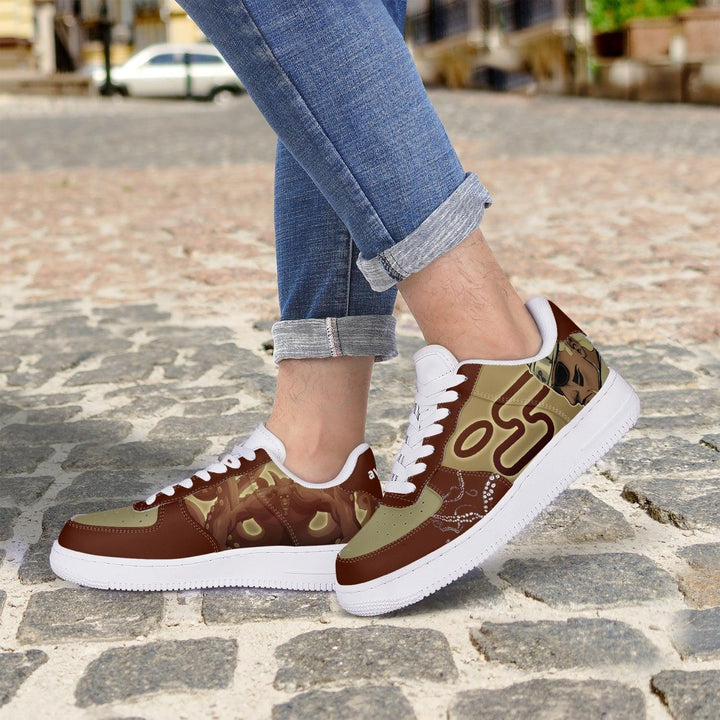 Naruto Shippuden Killer Bee AF1 Anime Shoes _ Naruto _ Ayuko