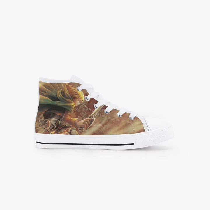 Attack On Titan Armin Arlert Kids A-Star High Anime Shoes _ Attack On Titan _ Ayuko