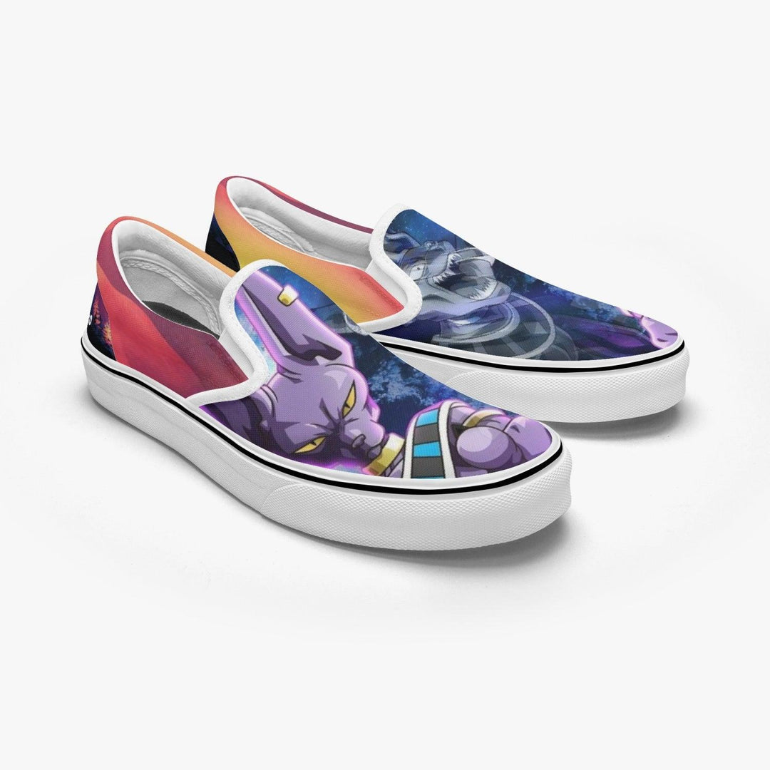 Dragon Ball Z Beerus Slip Ons Anime Shoes _ Dragon Ball Z _ Ayuko