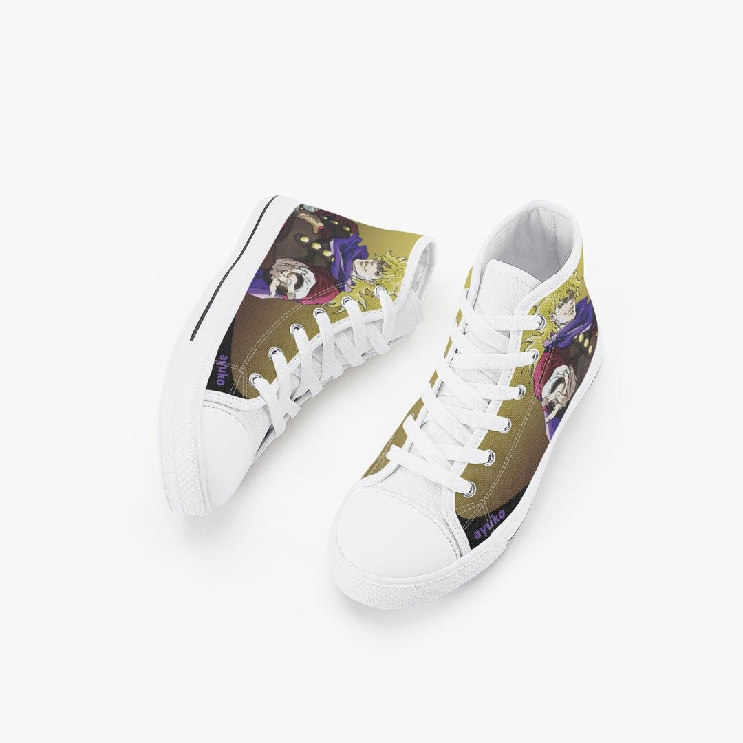 JoJo's Bizarre Adventure Dio Brando Kids A-Star High Anime Shoes _ JoJo's Bizarre Adventure _ Ayuko