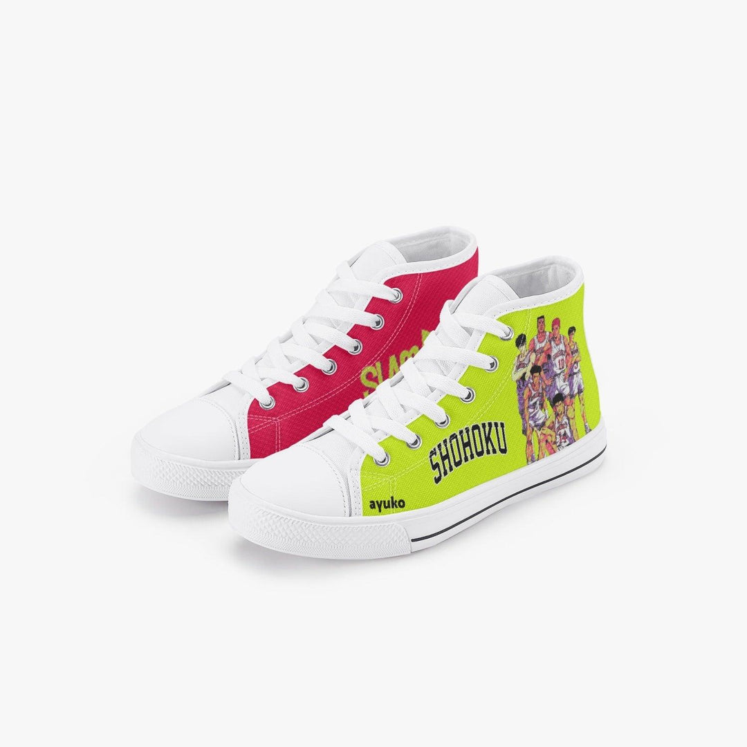 Slam Dunk Shohoku Kids A-Star High Anime Shoes _ Slam Dunk _ Ayuko