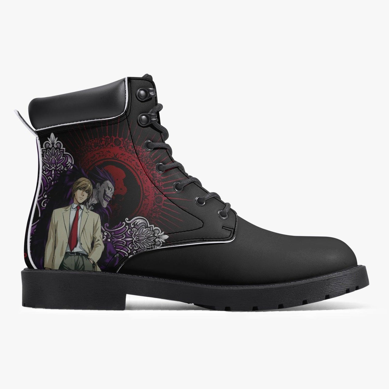 Death Note Light & Ryuk All Season Boots Anime Shoes _ Death Note _ Ayuko