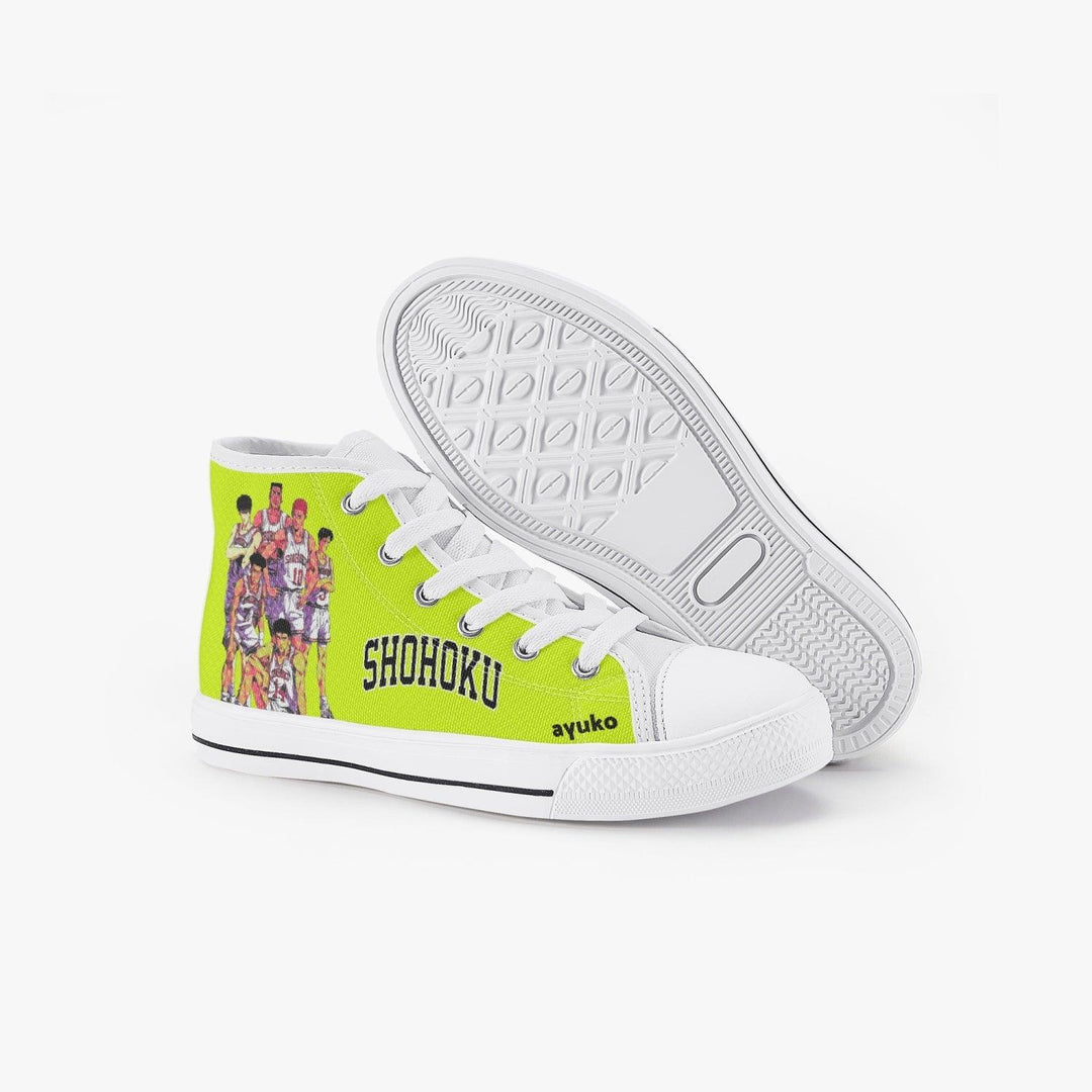 Slam Dunk Shohoku Kids A-Star High Anime Shoes _ Slam Dunk _ Ayuko