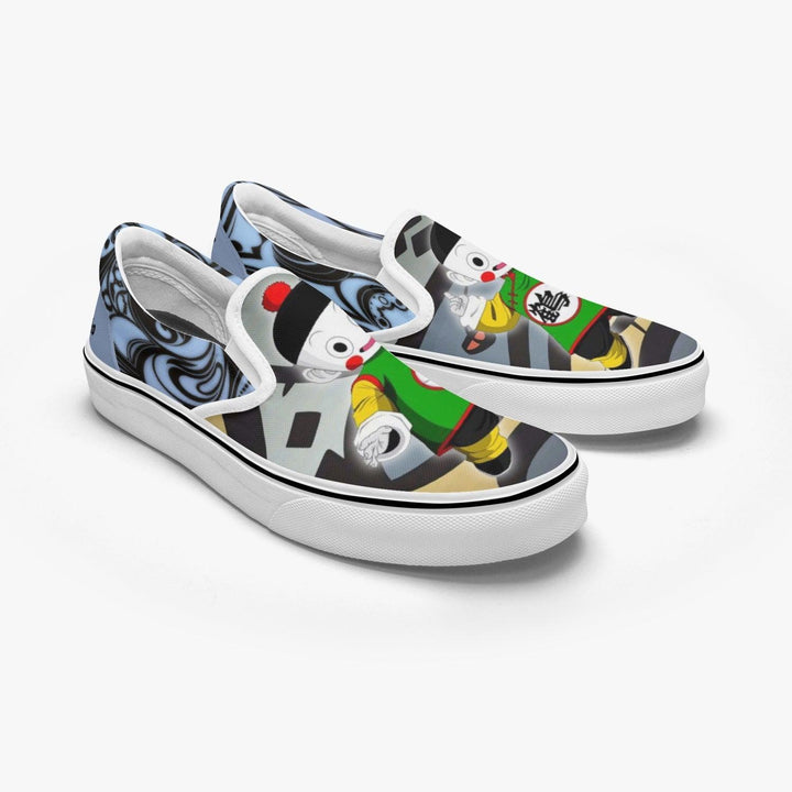 Dragon Ball Z Chiaotzu Slip Ons Anime Shoes _ Dragon Ball Z _ Ayuko