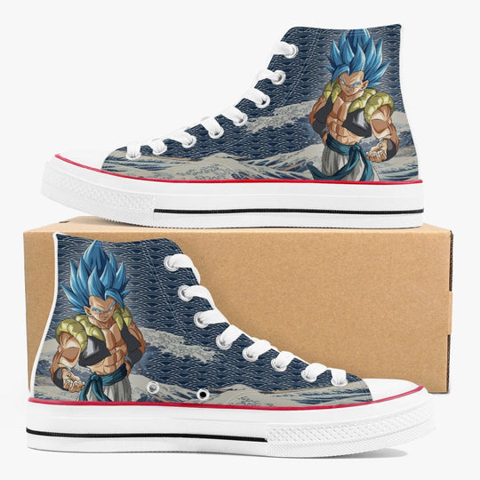 Dragon Ball Z Vegetto A-Star High White Anime Shoes _ Dragon Ball Z _ Ayuko