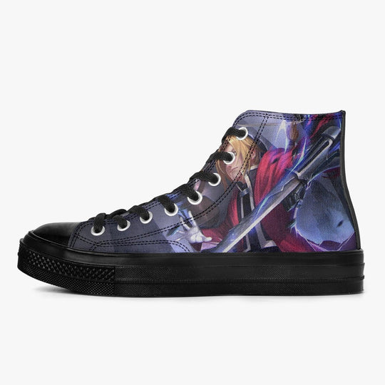 Fullmetal Alchemist Edward A-Star High Anime Shoes _ Fullmetal Alchemist _ Ayuko