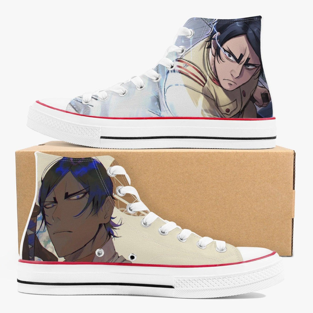 Golden Kamuy Otonoshin Koiti A-Star High White Anime Shoes _ Golden Kamuy _ Ayuko