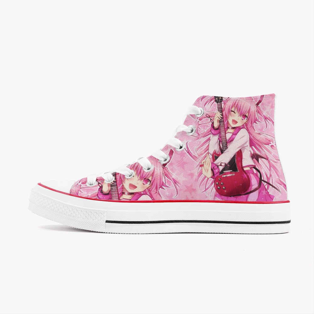 Angel Beats Yui A-Star High White Anime Shoes _ Angel Beats _ Ayuko