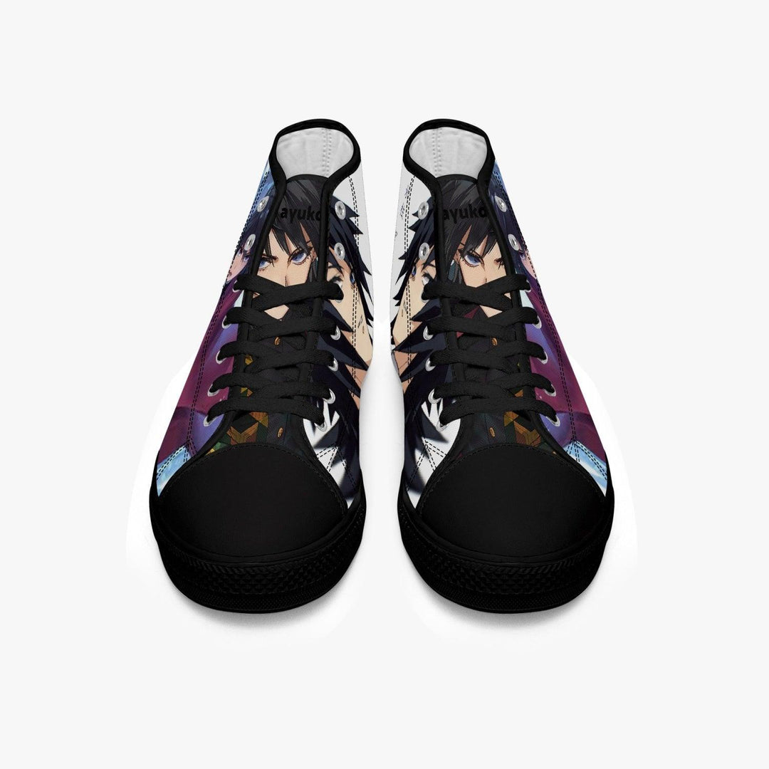 Demon Slayer Giyu Tomioka A-Star Mid Anime Shoes _ Demon Slayer _ Ayuko