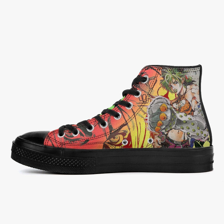 JoJo's Bizarre Adventure Jolyne Kujo A-Star High Anime Shoes _ JoJo's Bizarre Adventure _ Ayuko