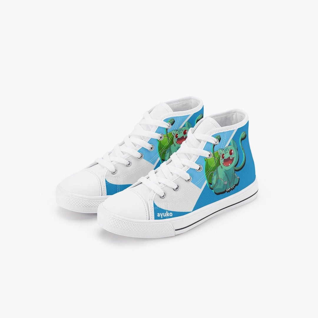 Pokemon Bulbasaur Kids A-Star High Anime Shoes _ Pokemon _ Ayuko