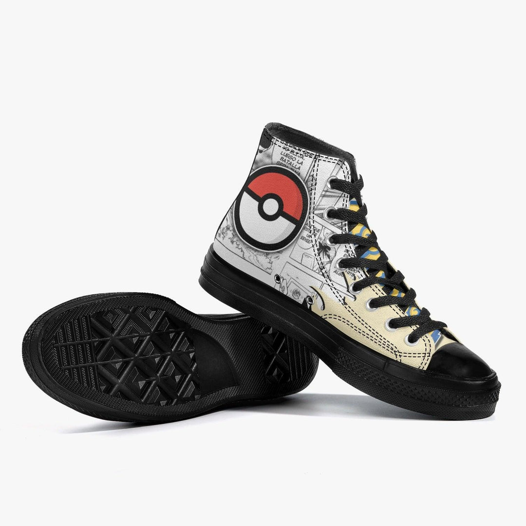 Pokemon Eevee A-Star High Anime Shoes _ Pokemon _ Ayuko