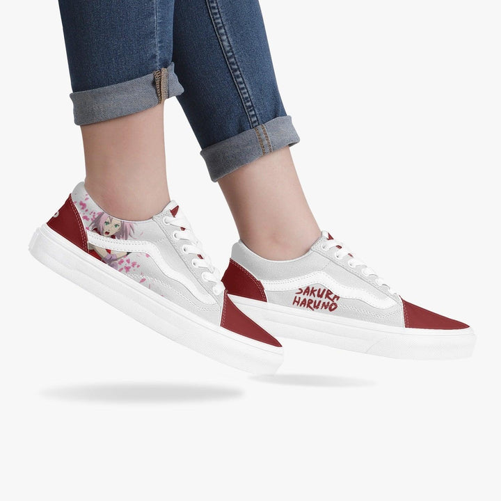 Naruto Shippuden Sakura Haruno V-OK Anime Shoes _ Naruto _ Ayuko