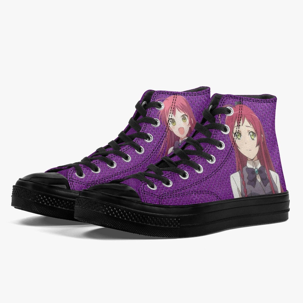 The Devil Is a Part-Timer! Emi Yusa A-Star High Anime Shoes _ The Devil Is A Part-Timer! _ Ayuko