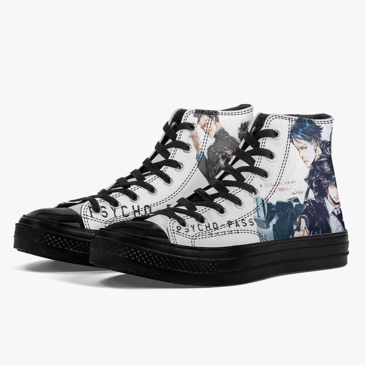 Psycho-Pass Kogami x Ginoza A-Star High Anime Shoes _ Psycho-Pass _ Ayuko