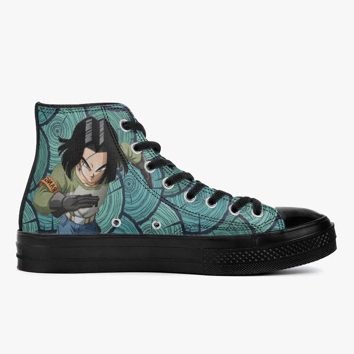 Dragon Ball Z Android 17 A-Star High Anime Shoes _ Dragon Ball Z _ Ayuko