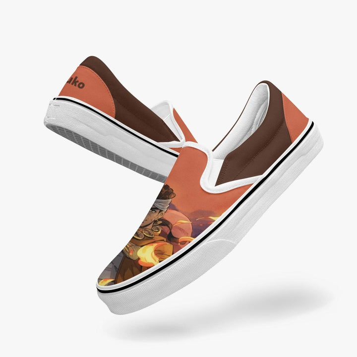 JoJo's Bizarre Adventure Mohammed Avdol Slip Ons Anime Shoes _ JoJo's Bizarre Adventure _ Ayuko