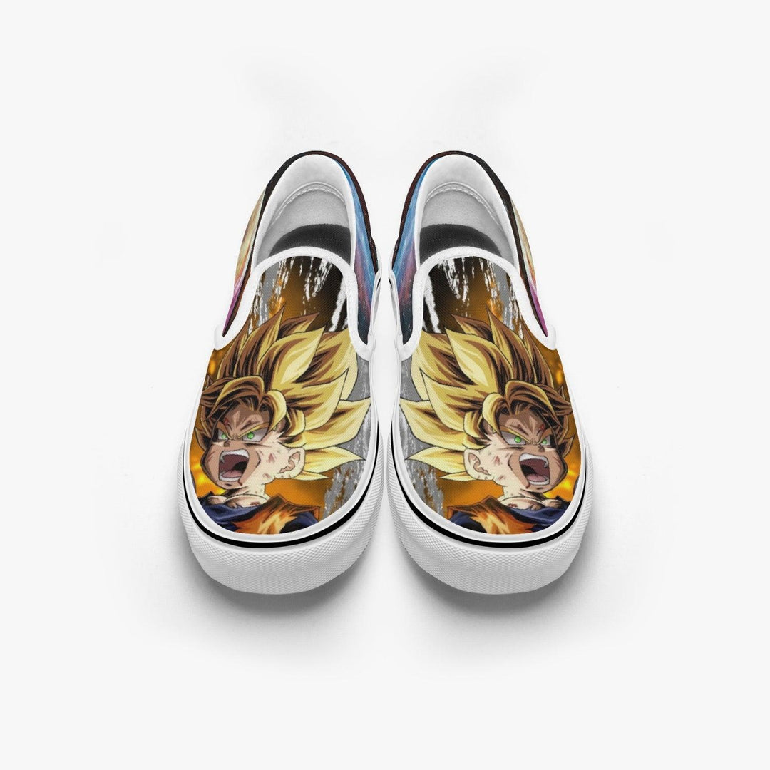 Dragon Ball Z Goten Slip Ons Anime Shoes _ Dragon Ball Z _ Ayuko