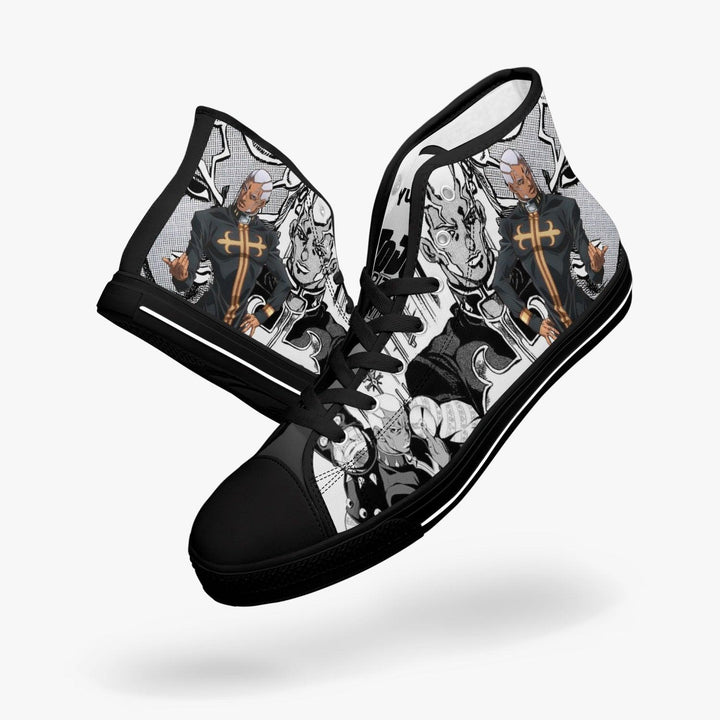 JoJo's Bizarre Adventure Enrico Pucci A-Star Mid Anime Shoes _ JoJo's Bizarre Adventure _ Ayuko