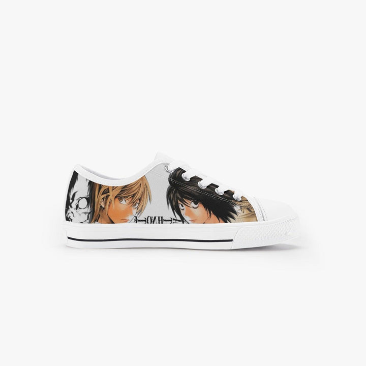 Death Note Light And L Kids A-Star Low Anime Shoes _ Death Note _ Ayuko