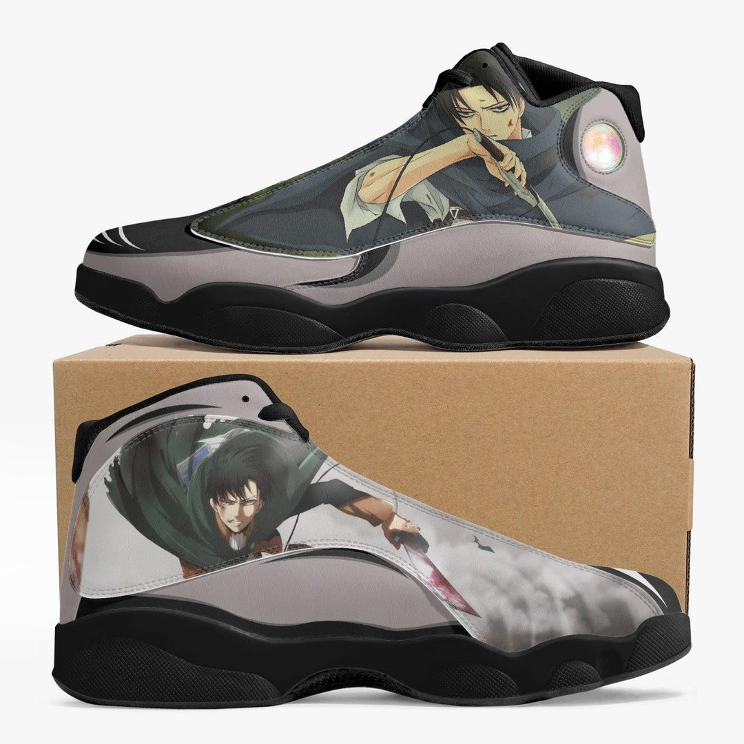 Attack On Titan Levi Ackerman JD13 Anime Shoes _ Attack On Titan _ Ayuko