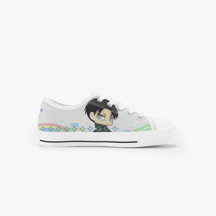 Attack On Titan Levi Ackerman Kids A-Star Low Anime Shoes _ Attack On Titan _ Ayuko