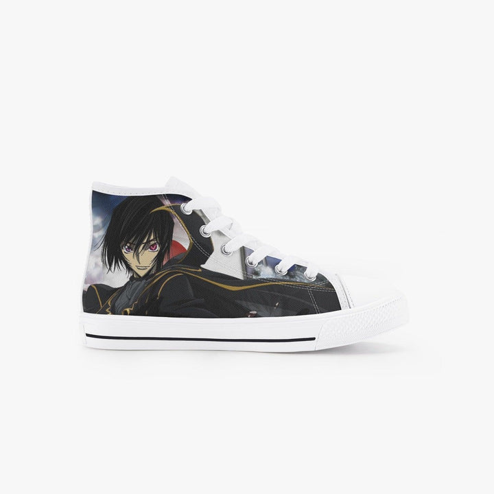 Code Geass Lelouch vi Britannia Kids A-Star High Anime Shoes _ Code Geass _ Ayuko