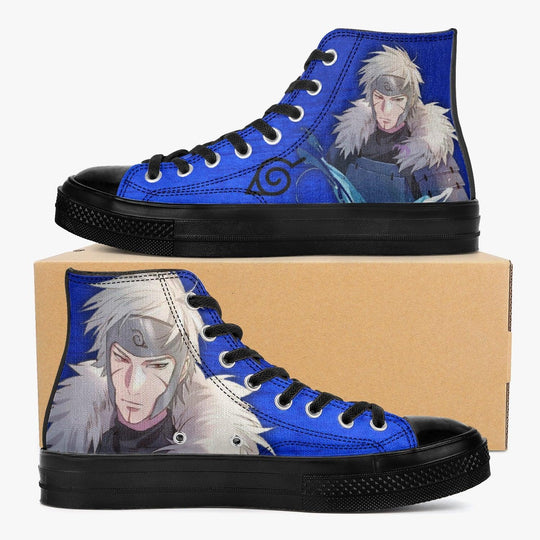 Naruto Shippuden Tobirama A-Star High Anime Shoes _ Naruto _ Ayuko