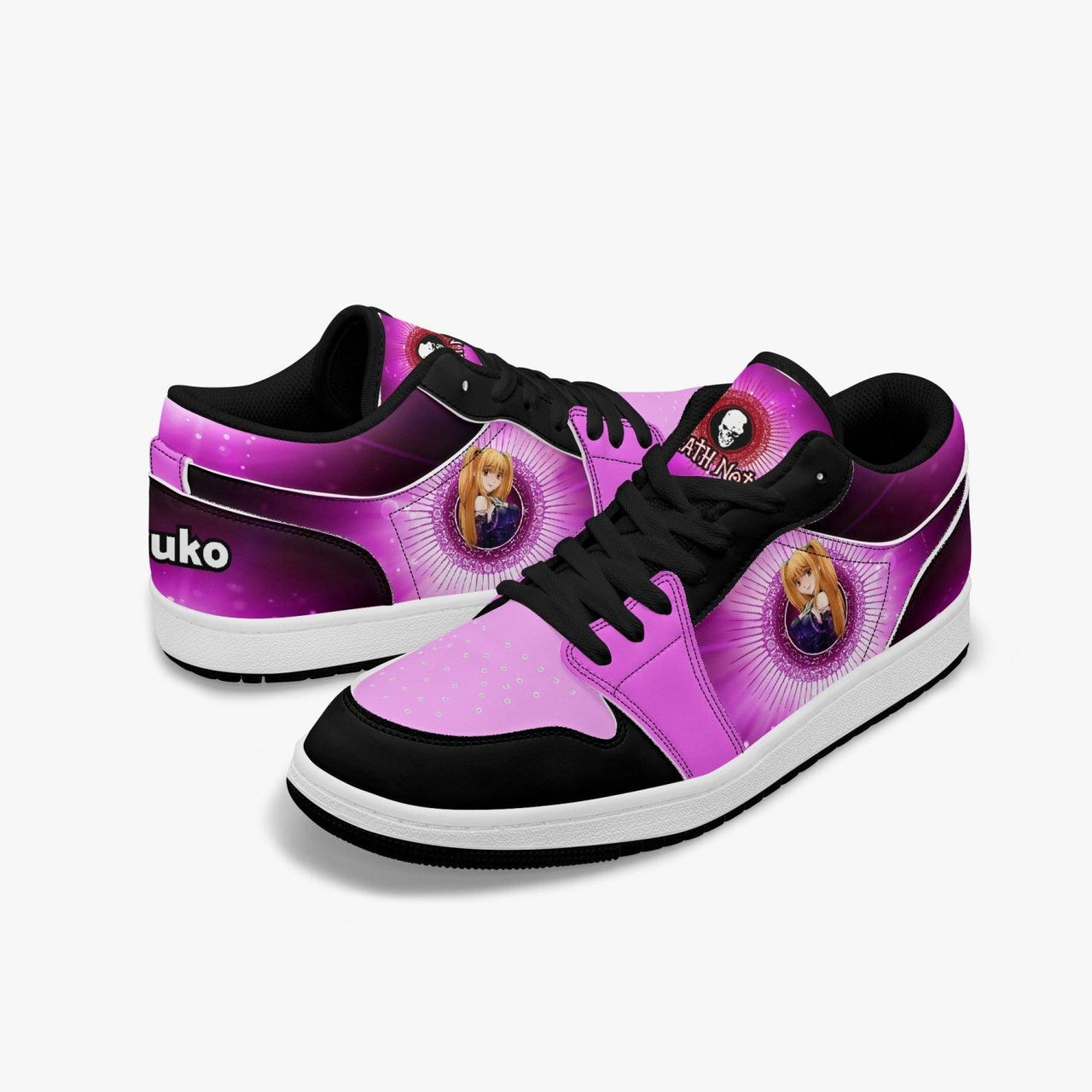 Death Note Misa Amane Pink JD1 Low Anime Shoes _ Death Note _ Ayuko