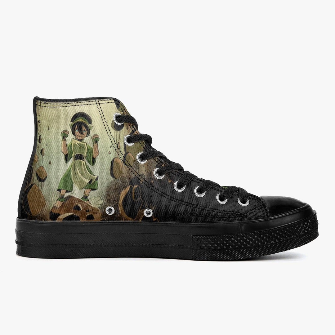 Avatar The Last Airbender Toph Beifong A-Star High Anime Shoes _ Avatar The Last Airbender _ Ayuko