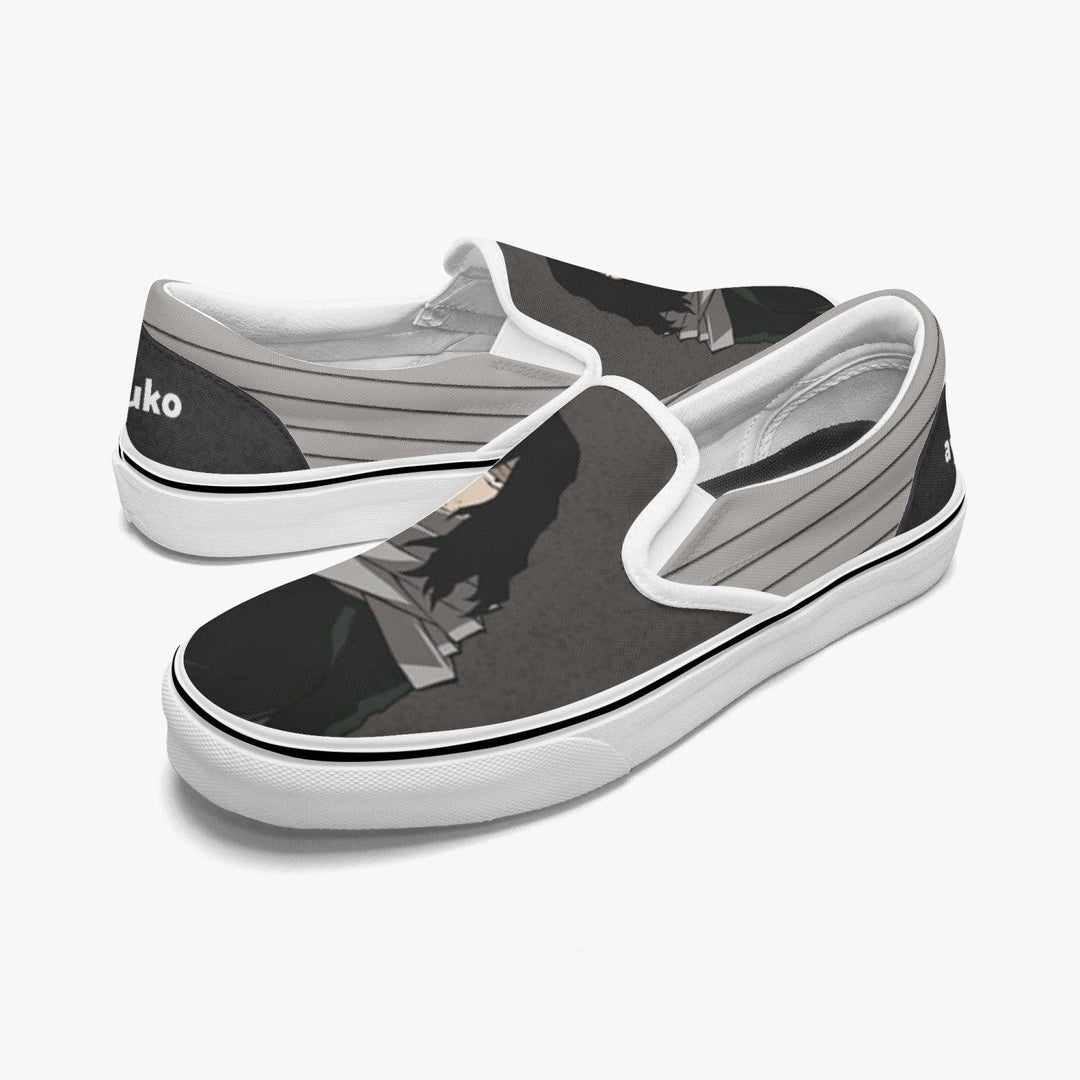 My Hero Academia Shota Aizawa Slip Ons Anime Shoes _ My Hero Academia _ Ayuko