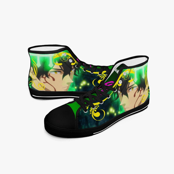 Black Clover Yuno A-Star Mid Anime Shoes _ Black Clover _ Ayuko