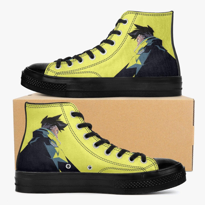 Cyberpunk Edgerunners David Silhouette A-Star High Anime Shoes _ Cyberpunk Edgerunners _ Ayuko