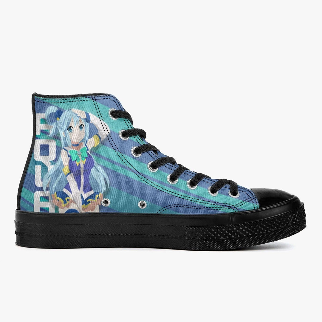 KonoSuba Aqua A-Star High Anime Shoes _ Konosuba _ Ayuko