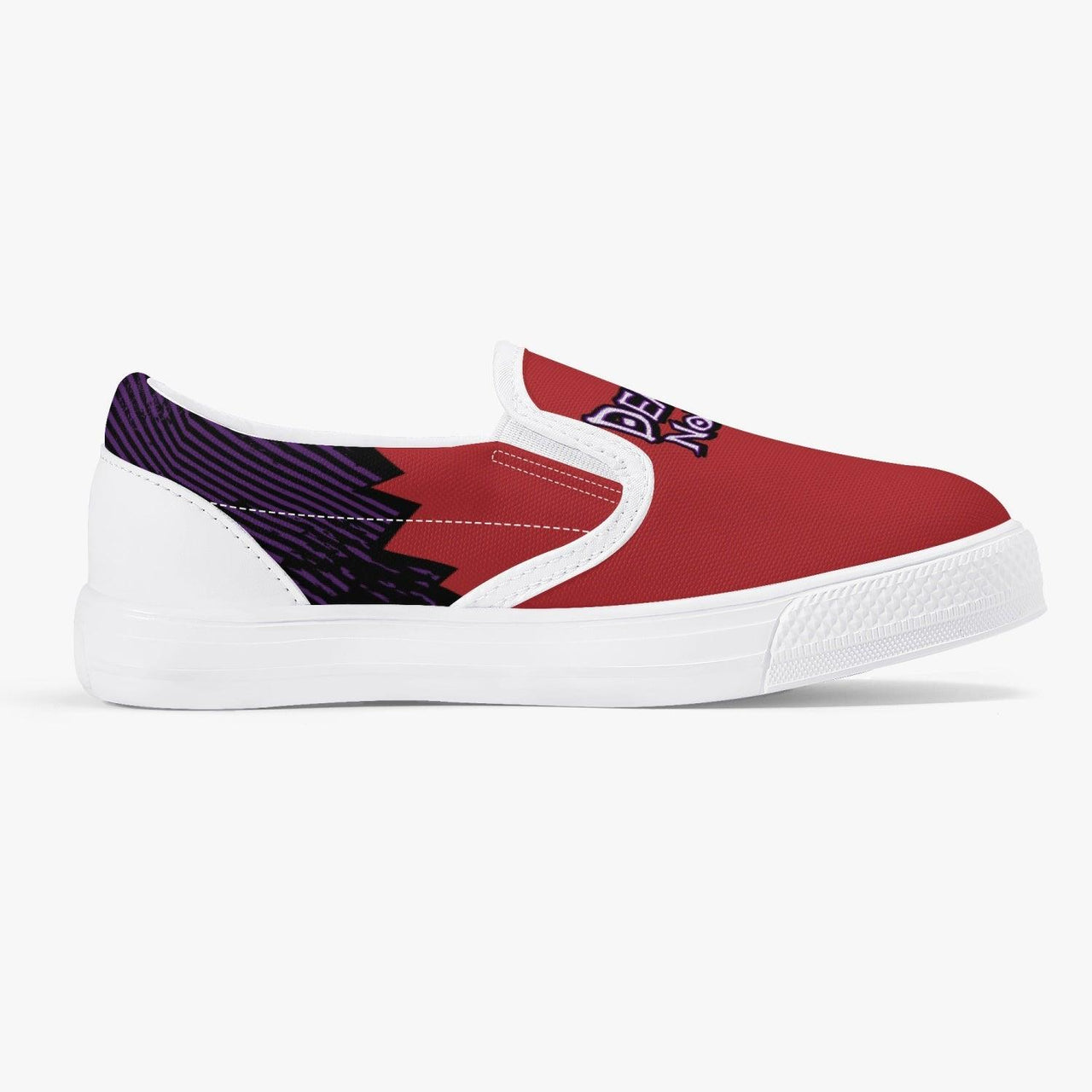 Death Note Ryuk Red Kids Slip Ons Anime Shoes _ Death Note _ Ayuko